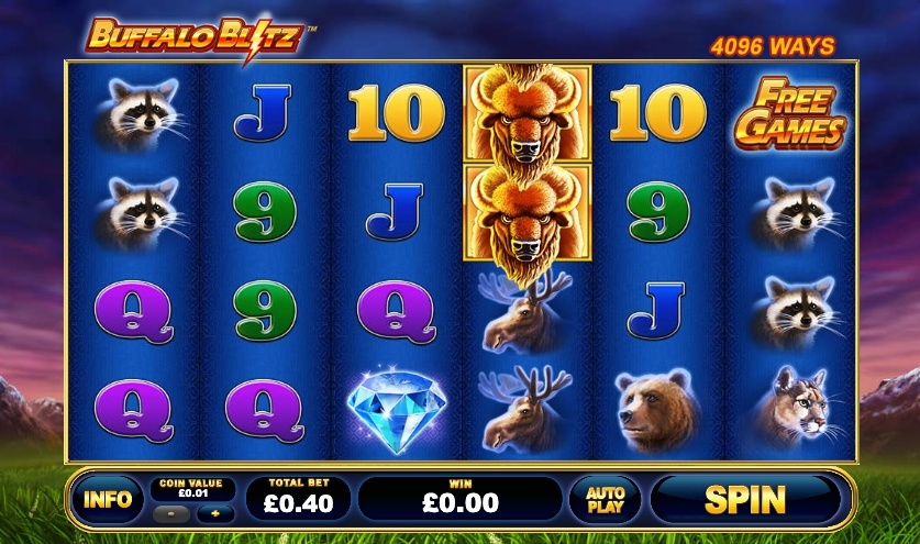 Buffalo blitz slot wins